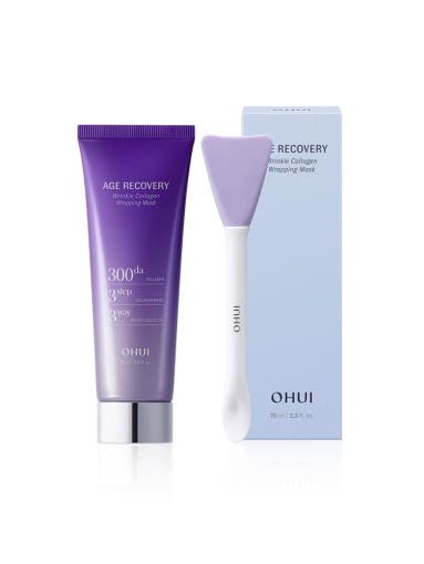 O HUI Age Recovery Wrinkle Collagen Wrapping Mask - Korean Mask Pack