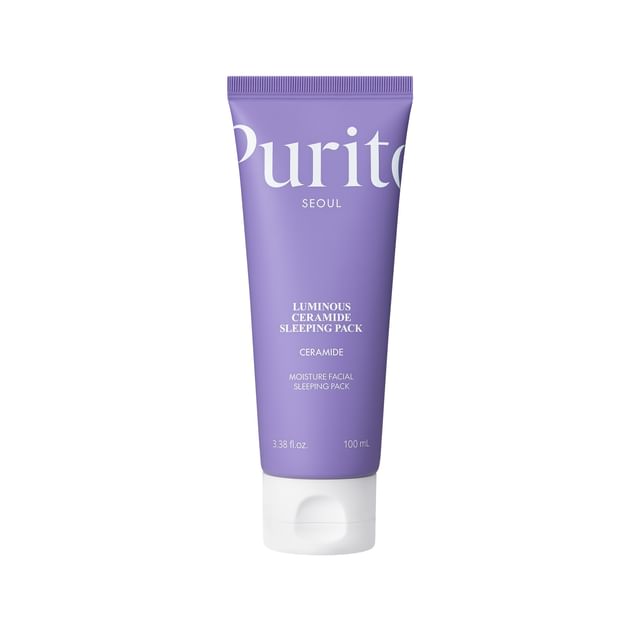 PURITO SEOUL [PURITO SEOUL] Luminous Ceramide Sleeping Pack packaging and details