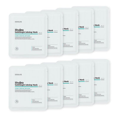 DERMALINE Hydro Soothing and Calming Mask Pack Set 32g X 10ea