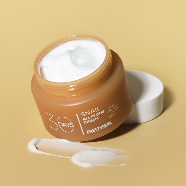 PRETTYSKIN 30 Days All-in-One Snail Cream 100ml - product detail