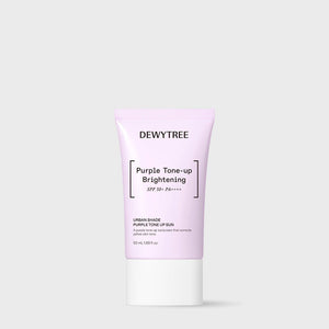 DEWYTREE Urban Shade Purple Tone-Up Sun SPF50+ PA++++ 50ml - product packaging