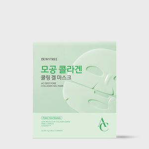 DEWYTREE AC Deep Pore Collagen Gel Mask 31g X 4ea - product packaging