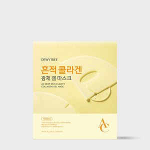 DEWYTREE AC Deep Skin Clarity Collagen Gel Mask 31g X 4ea - product packaging