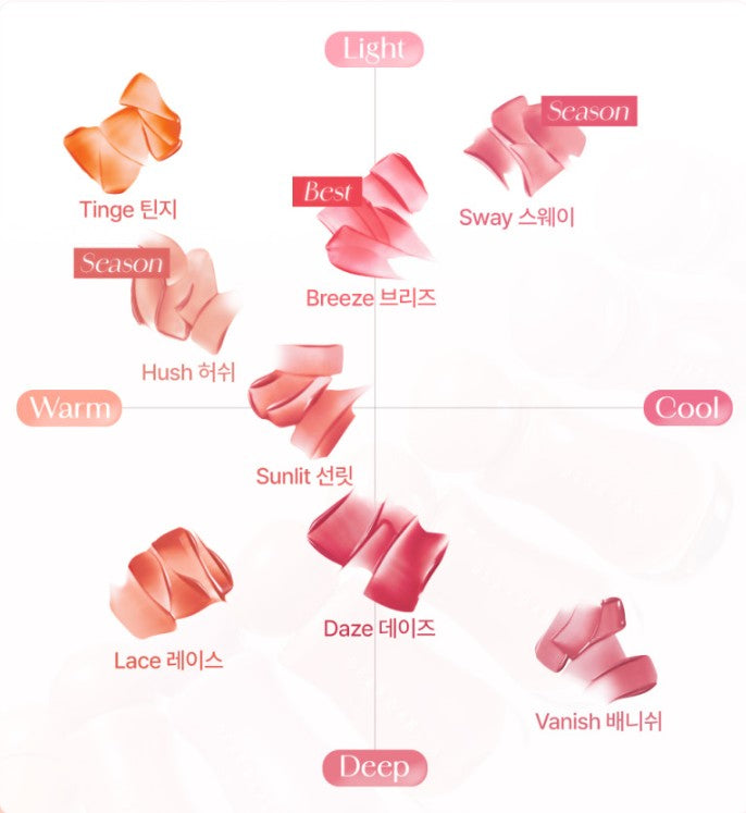 DEAR DAHLIA Dressy Glow Tint 4g (8colors) - product detail