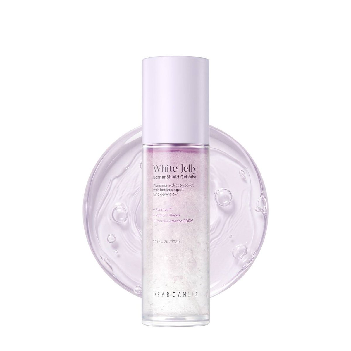 DEAR DAHLIA White Jelly Barrier Shield Gel Mist 100ml - product packaging