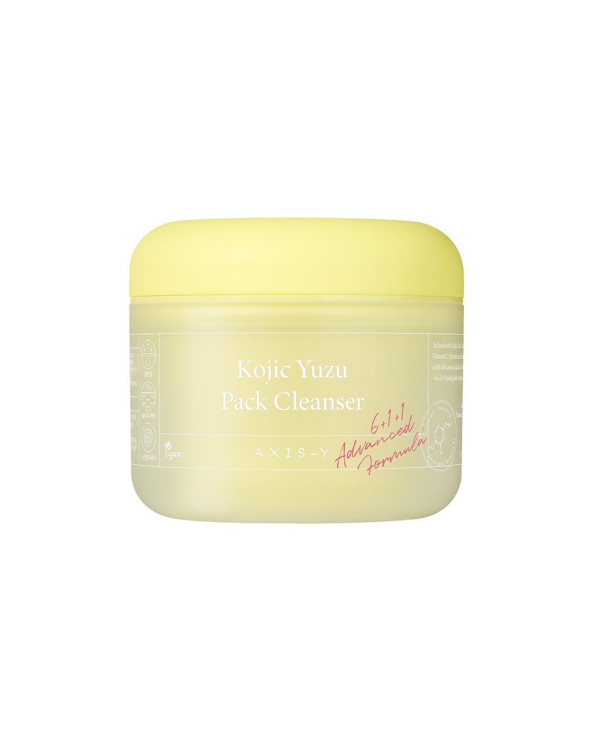 AXIS-Y Kojic Yuzu Pack Cleanser 60g - product packaging
