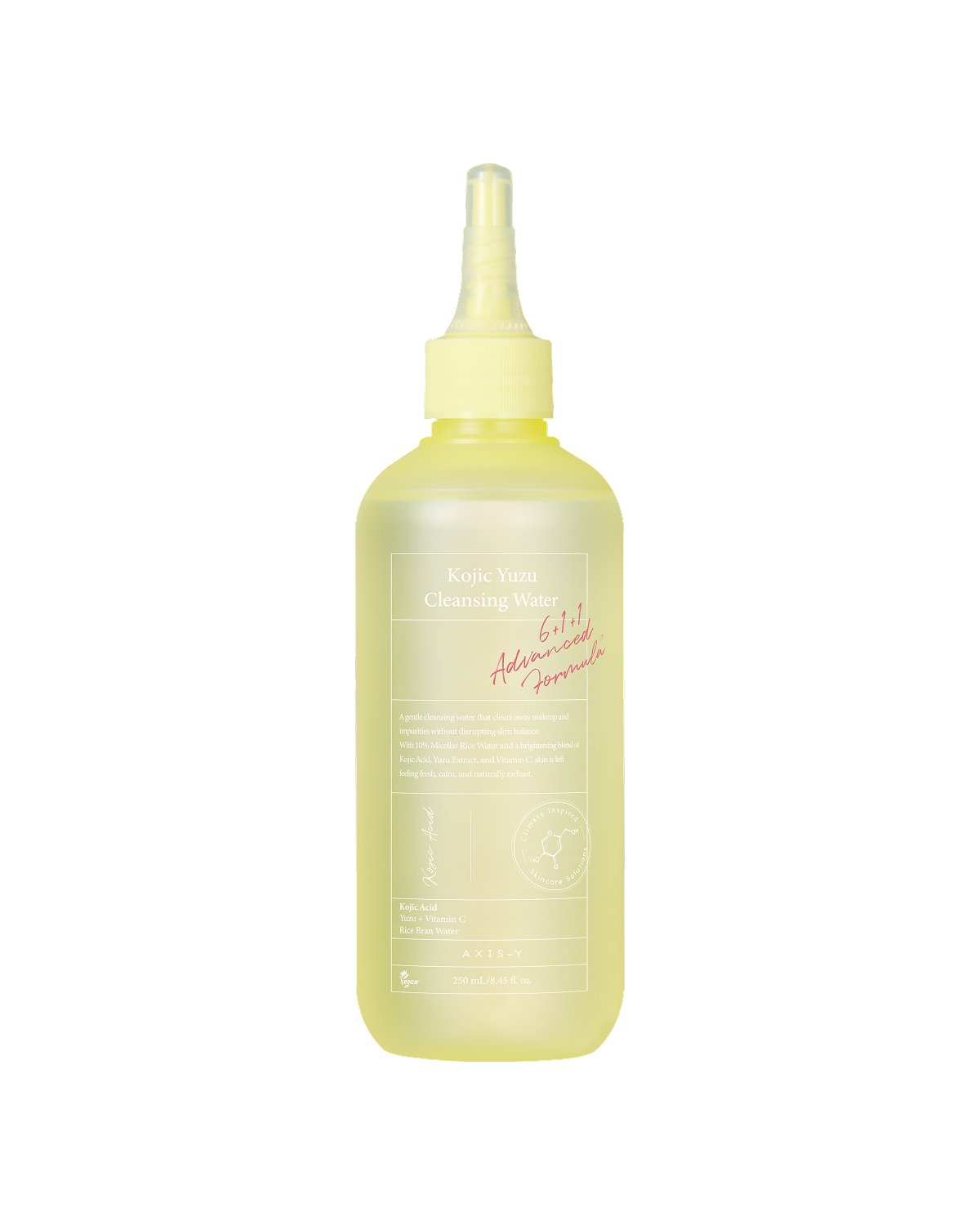 AXIS-Y Kojic Yuzu Cleansing Water 250ml - product packaging