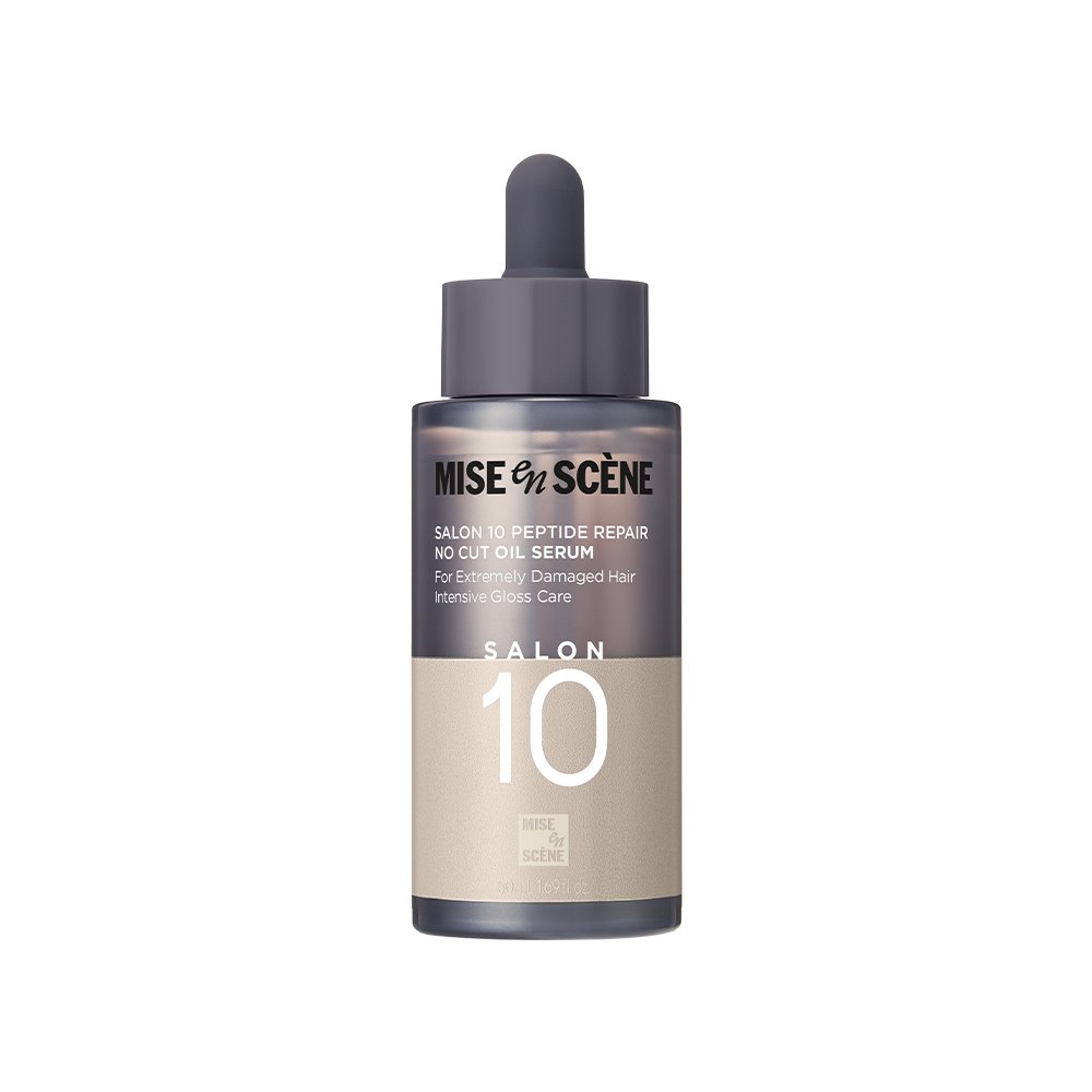 mise en scene Salon 10 Peptide Repair No Cut Oil Serum 50ml - product packaging