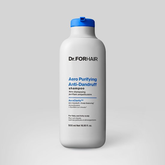 Dr.FORHAIR Aero Purifying Anti-Dandruff Shampoo 500ml - product packaging