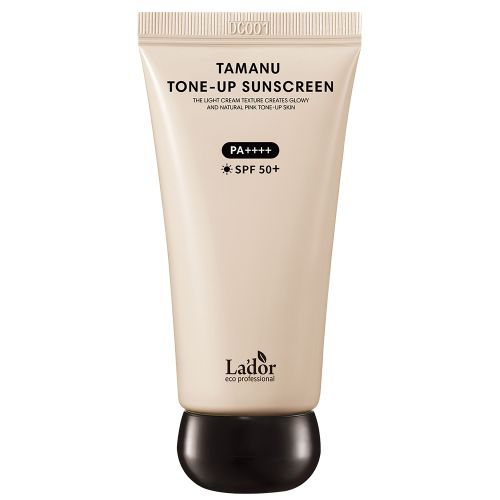 LADOR Tamanu Tone-Up Sunscreen SPF50+ PA++++ 50ml - product packaging