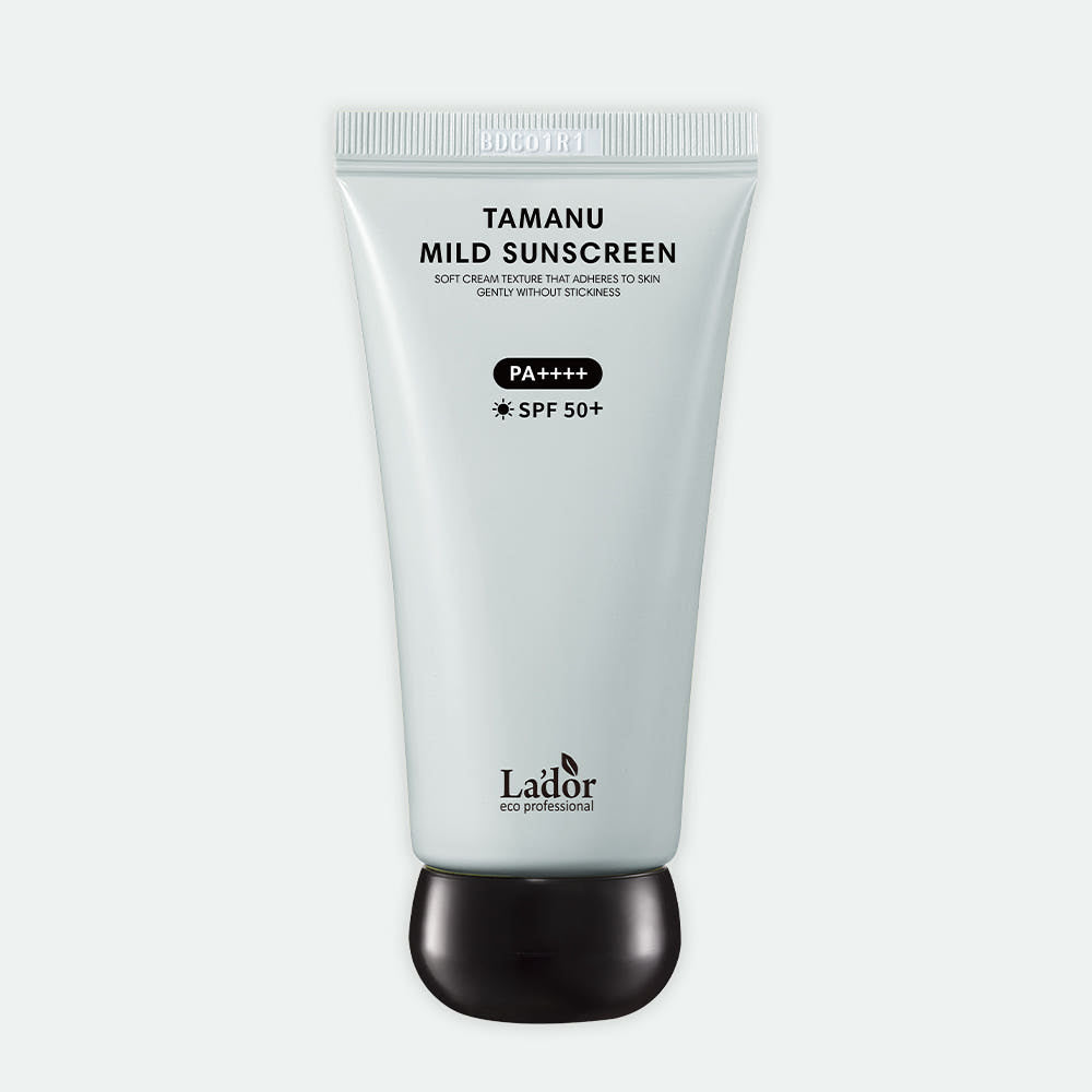 LADOR Tamanu Mild Sunscreen SPF50+ PA++++ 50ml - product packaging