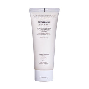 whamisa Organic Flowers Foam Cleansing Cream 150ml