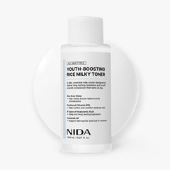 Tônico leitoso rejuvenescedor NIDA Youth-Boosting Rice Milky Toner 150ml