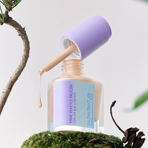 MISSHA Layering Fit Pine Phyto Mucin Serum B.B Cream SPF50+ PA++++ 30ml (2colors)