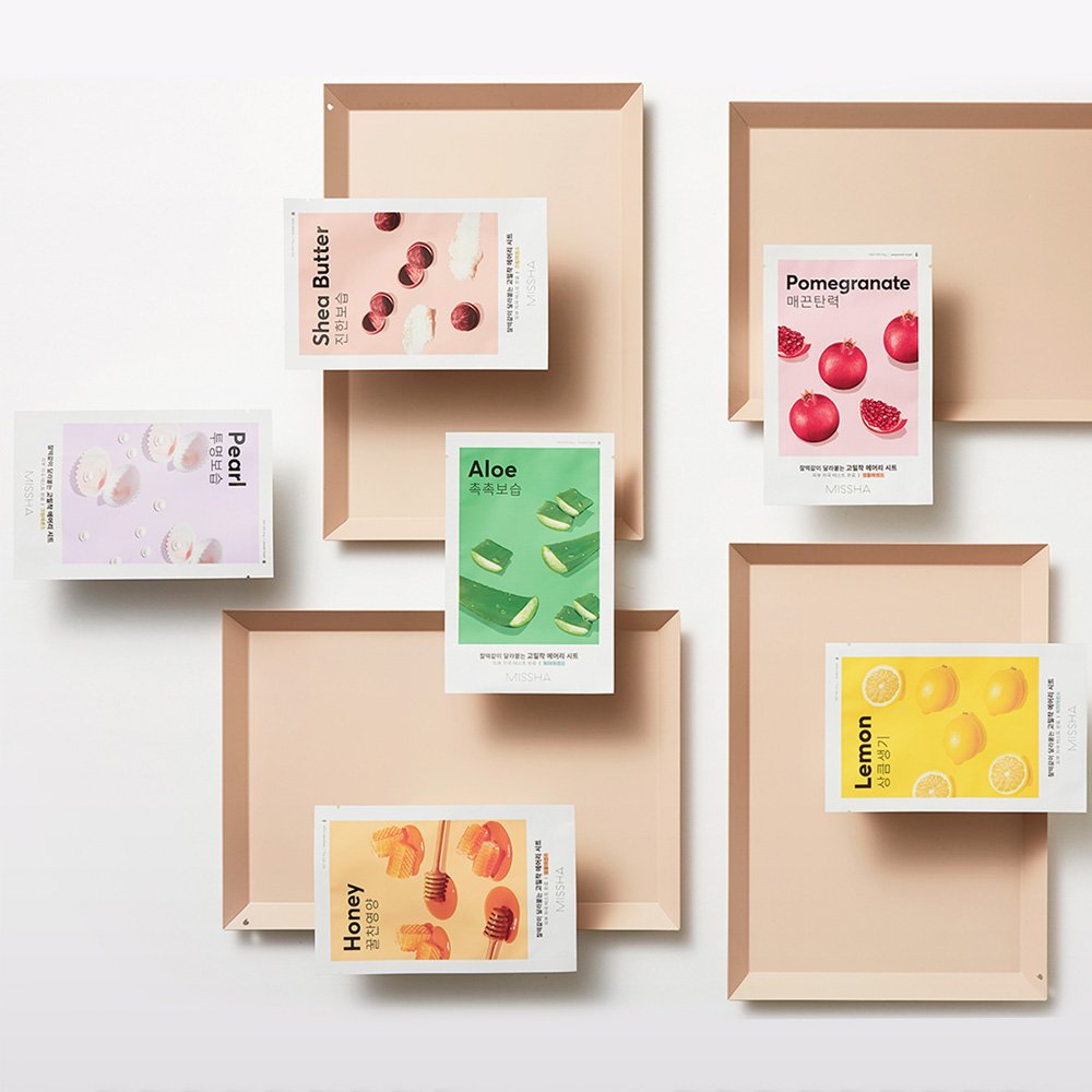 MISSHA Airy Fit Sheet Mask 19g X 20ea (10types)