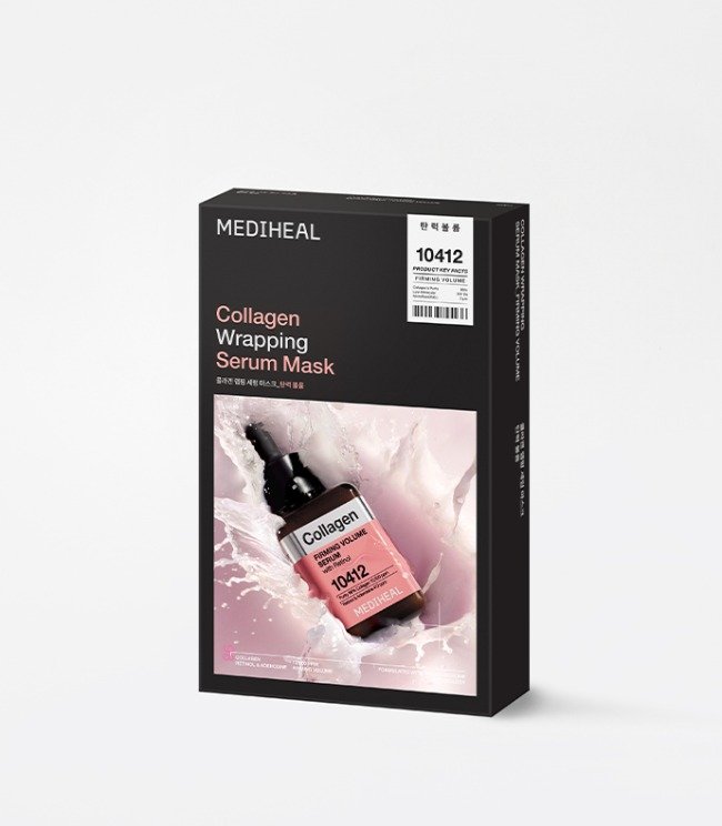 MEDIHEAL Collagen Wrapping Serum Mask 25ml X 10ea