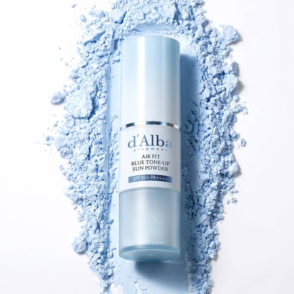 d'Alba Air Fit Blue Tone Up Sun Powder SPF50+ PA++++ 5.5g