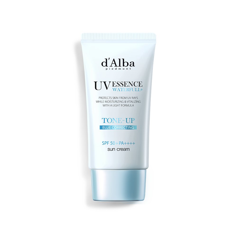 d'Alba Waterfull Tone-Up Sun Cream (Blue) SPF50+ PA++++ 50ml