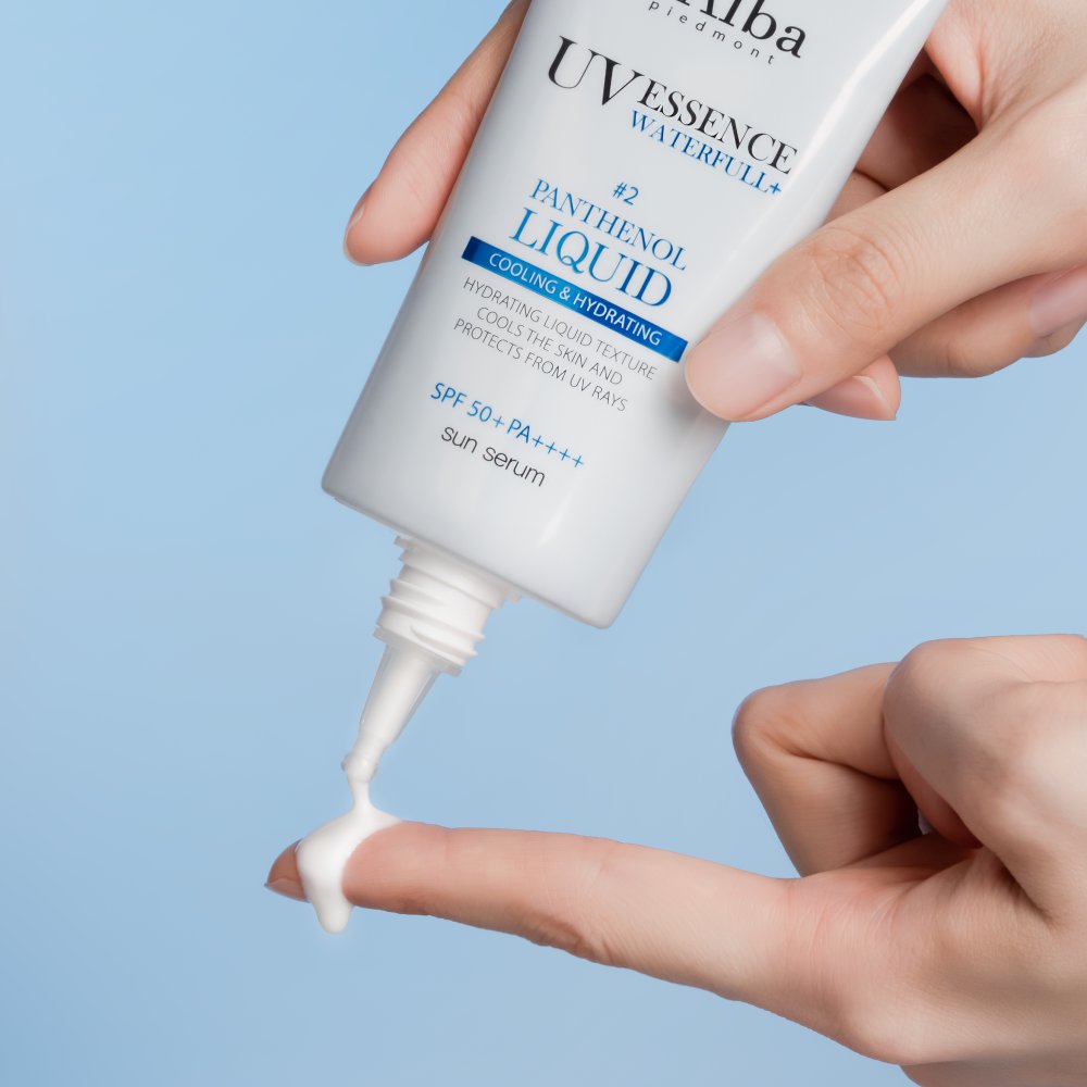 d'Alba Waterfull Panthenol Liquid Essence Sun Serum SPF50+ PA++++ 50ml