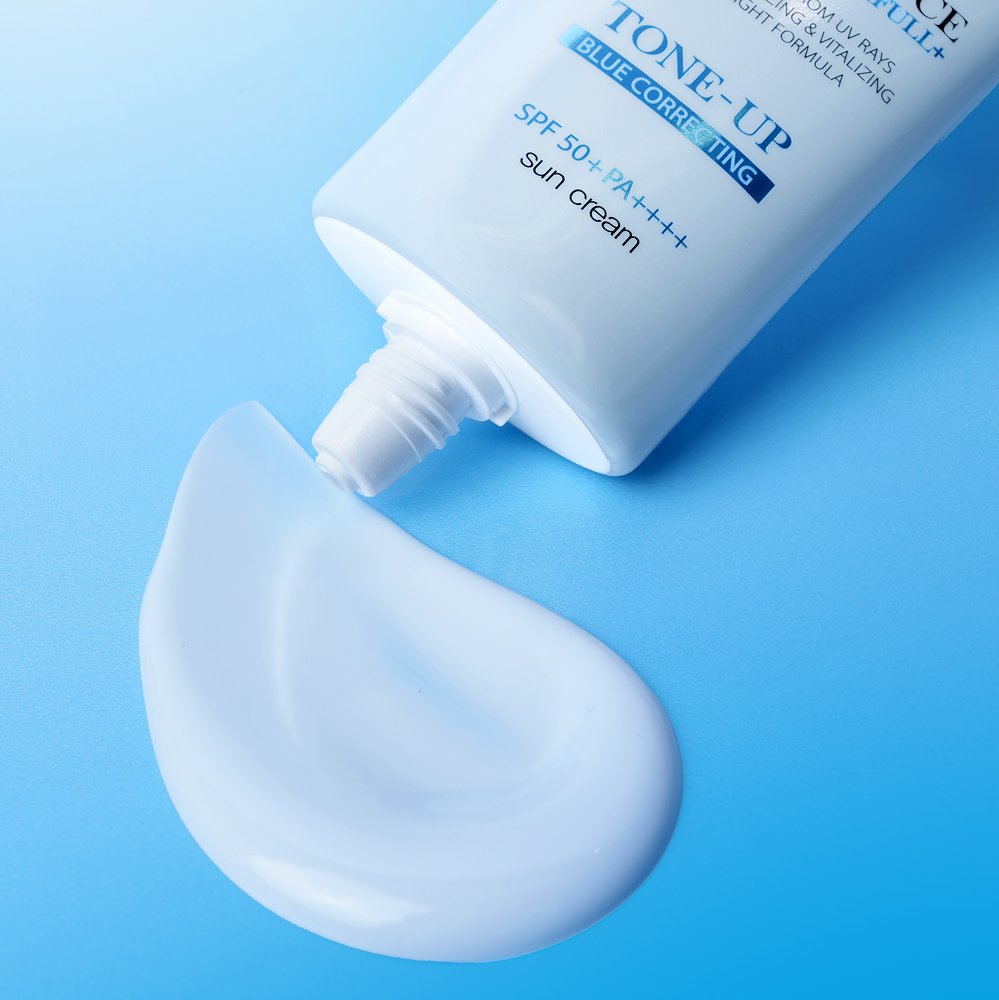 d'Alba Waterfull Tone-Up Sun Cream (Blue) SPF50+ PA++++ 50ml