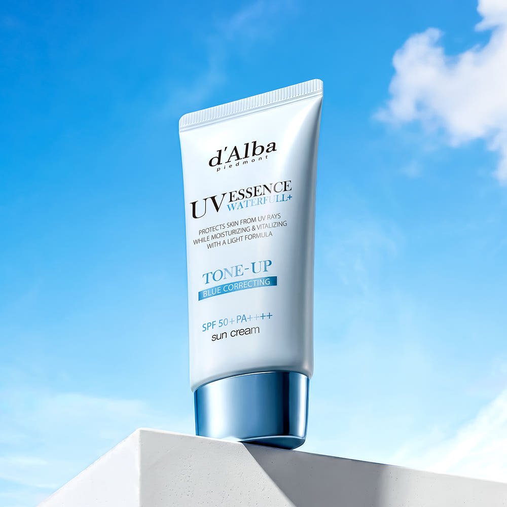 d'Alba Waterfull Tone-Up Sun Cream (Blue) SPF50+ PA++++ 50ml