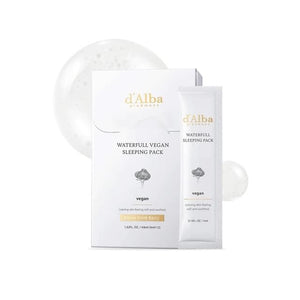 d'Alba Waterfull Vegan Sleeping Pack 4ml X 12ea (Stick Type)