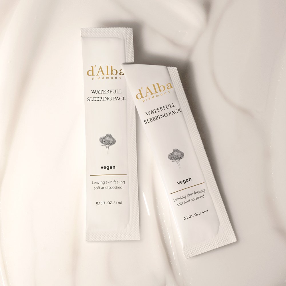 d'Alba Waterfull Vegan Sleeping Pack 4ml X 12ea (Stick Type)