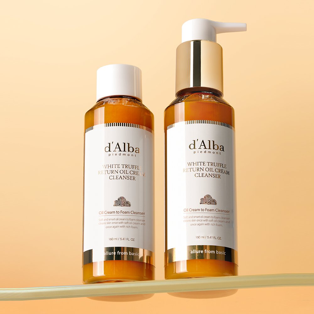 d'Alba White Truffle Return Oil Cream Cleanser 160ml (Refill)