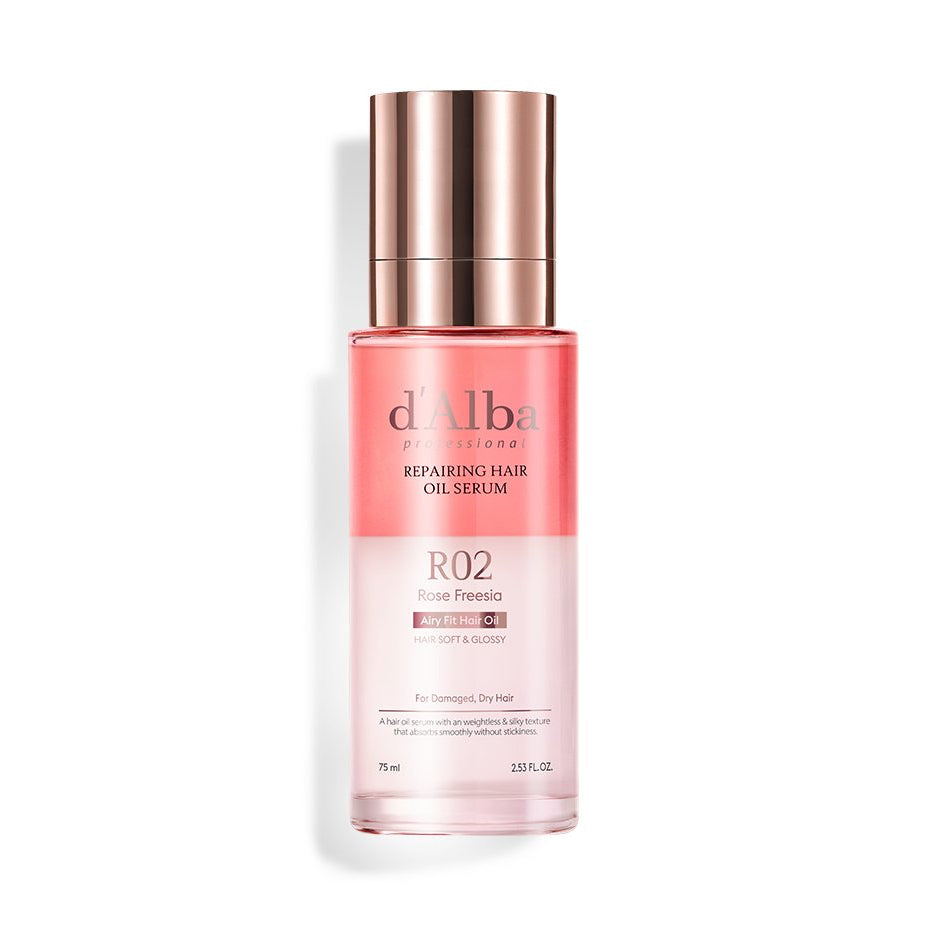 d'Alba Professional Repairing Hair Oil Serum 75ml