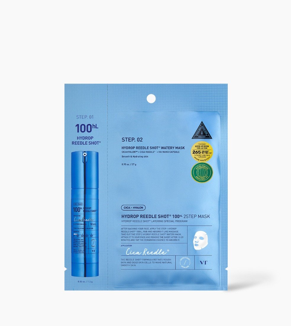 VT Hydrop Reedle Shot 100hL 2 Step Mask 1.5g+27g X 5ea