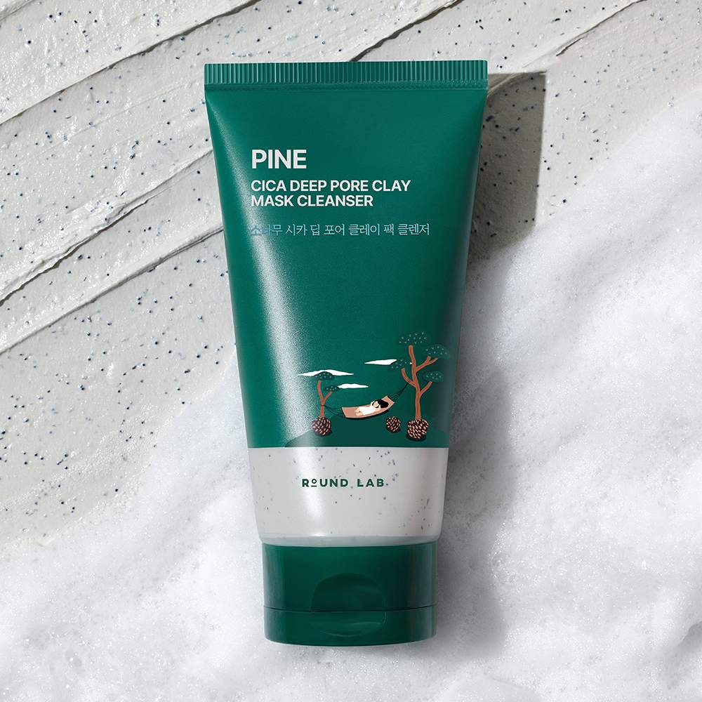Round Lab Pine Cica Deep Pore Clay Mask Cleanser 150ml - product image 3