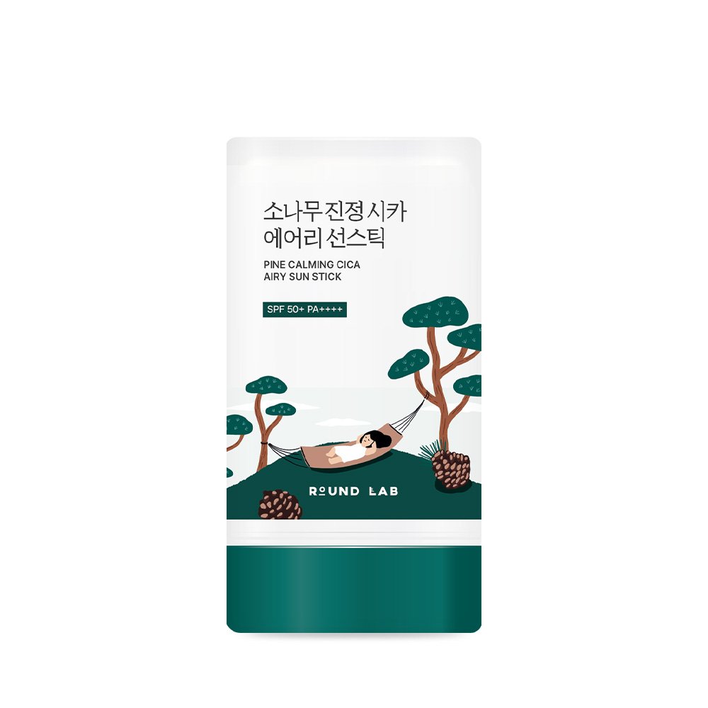 Round Lab Pine Calming Cica Airy Sun Stick SPF50+ PA++++ 19g
