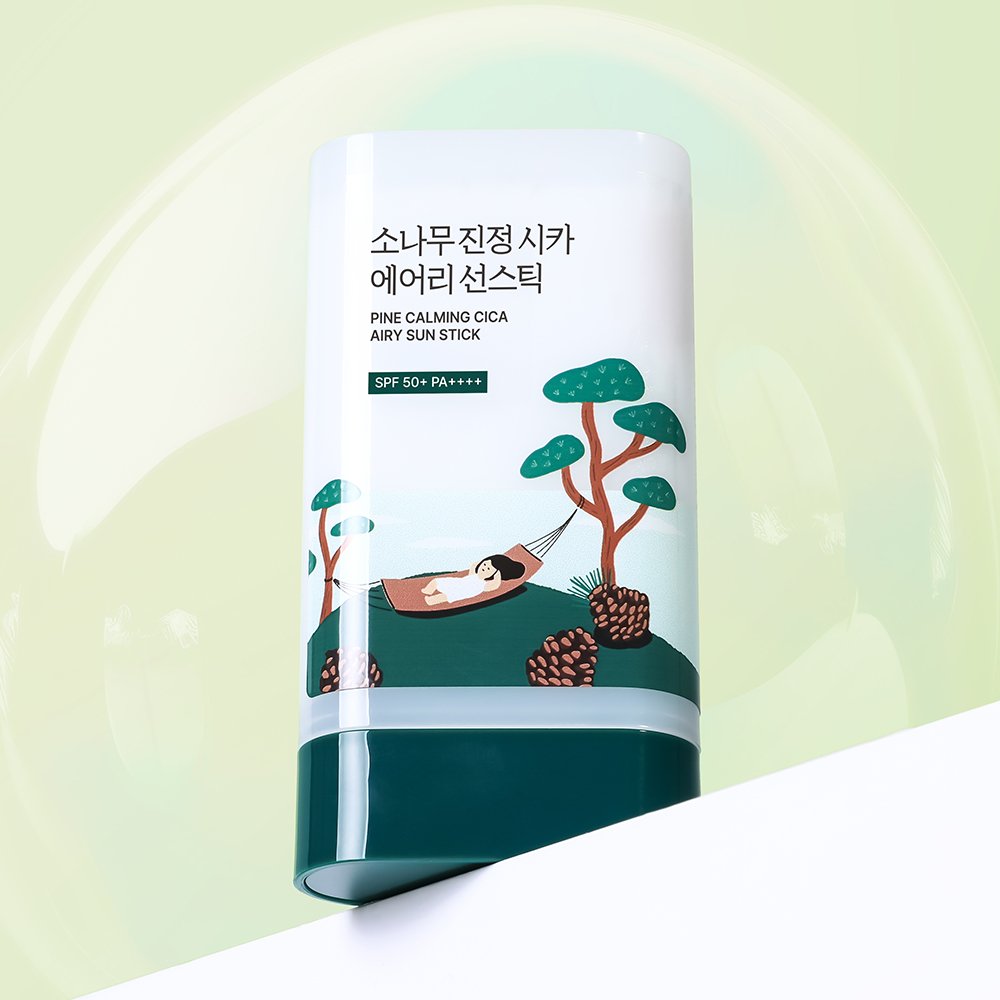 Round Lab Pine Calming Cica Airy Sun Stick SPF50+ PA++++ 19g - product image 3