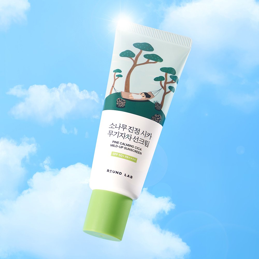 Round Lab Pine Calming Cica Mild-Up Sunscreen SPF50+ PA++++ 40ml - product image 3