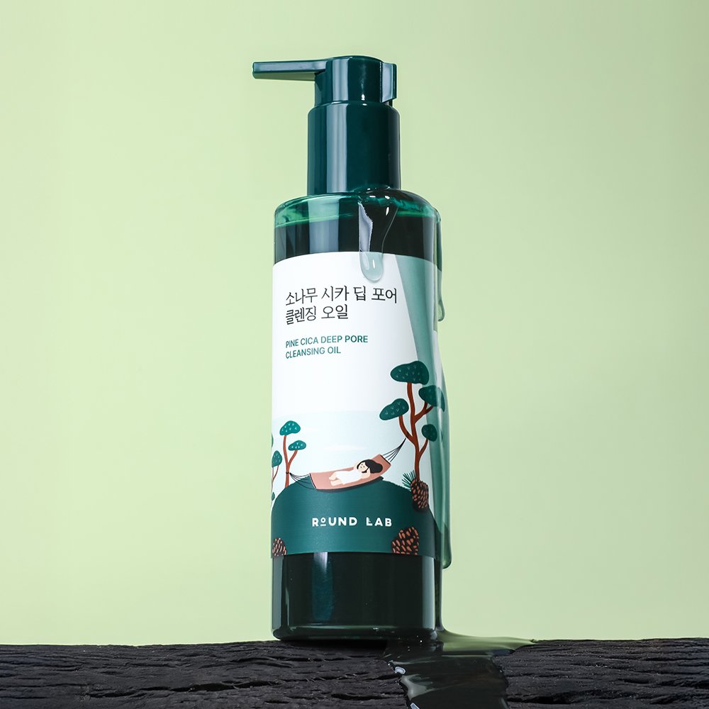 Round Lab Pine Cica Deep Pore Cleansing Oil 200ml - product image 3