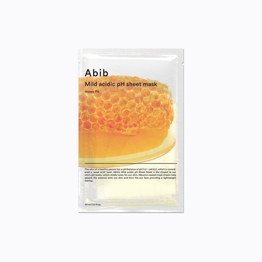 Abib Mild Acidic pH Sheet Mask Honey Fit 30ml X 10ea