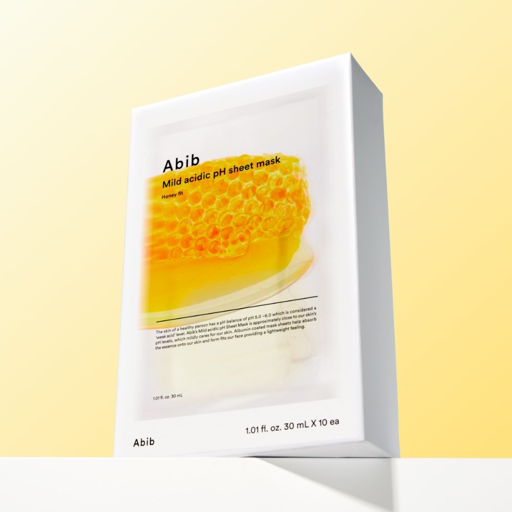 Abib Mild Acidic pH Sheet Mask Honey Fit 30ml X 10ea - product image 3