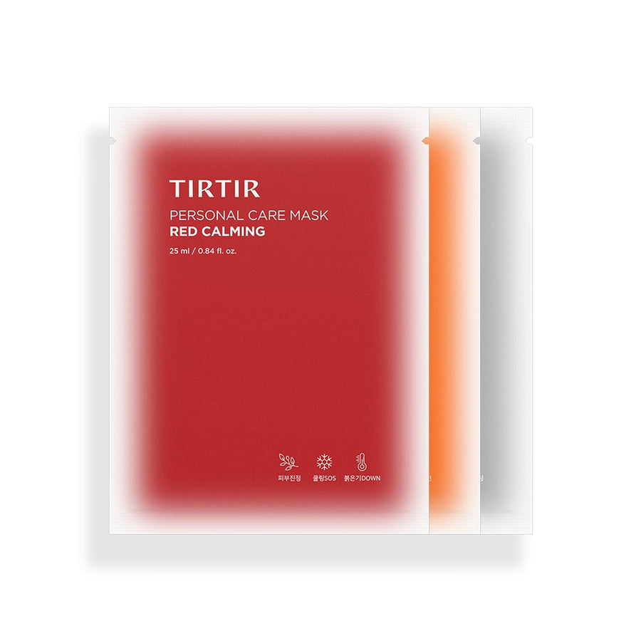 Ansiktsmaske TIRTIR Personal Care Mask 25ml X 10ea (3types)