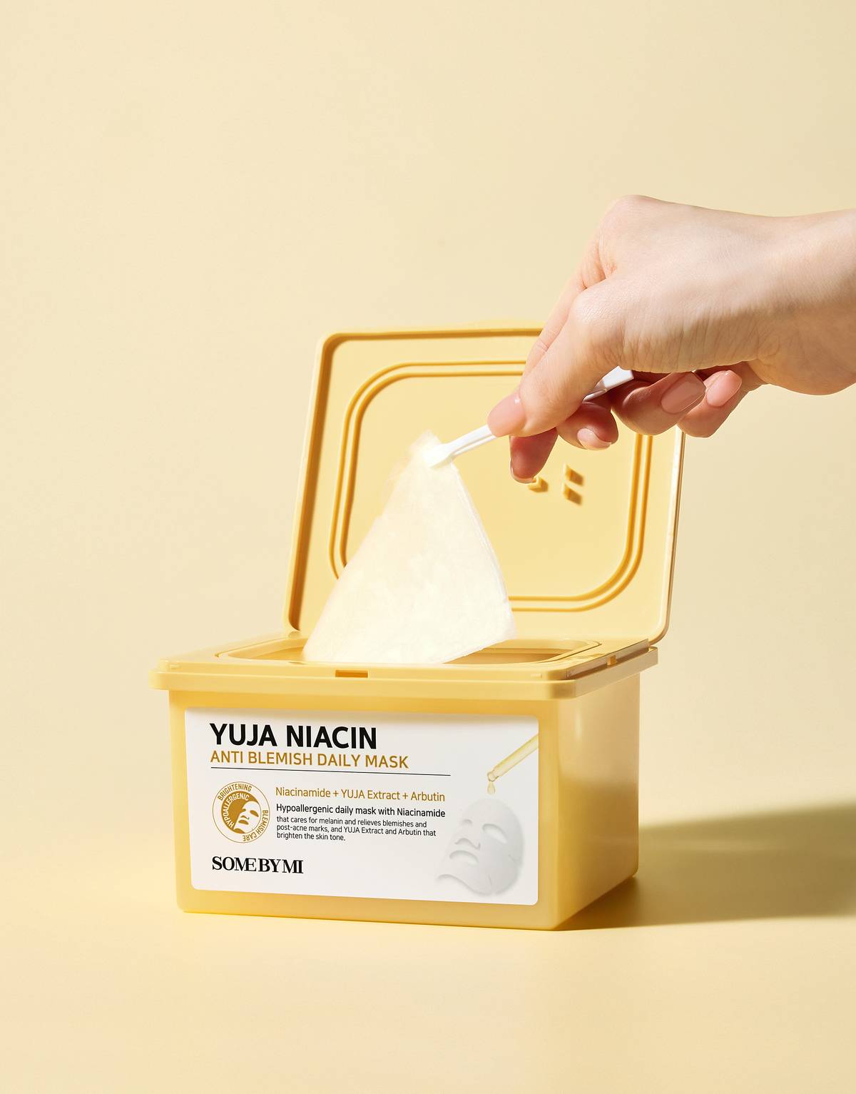 SOME BY MI Yuja Niacin Anti Blemish Daily Mask 370ml/30ea - product image 2