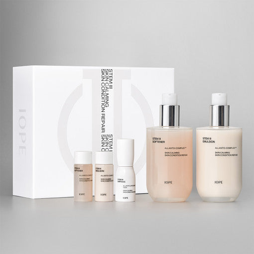 IOPE Stem 3 Softener & Emulsion スキンケアセット