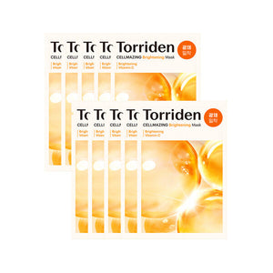 Torriden Cellmazing Vita C Brightening Mask Sheet 26ml X - Korean Facial Mask