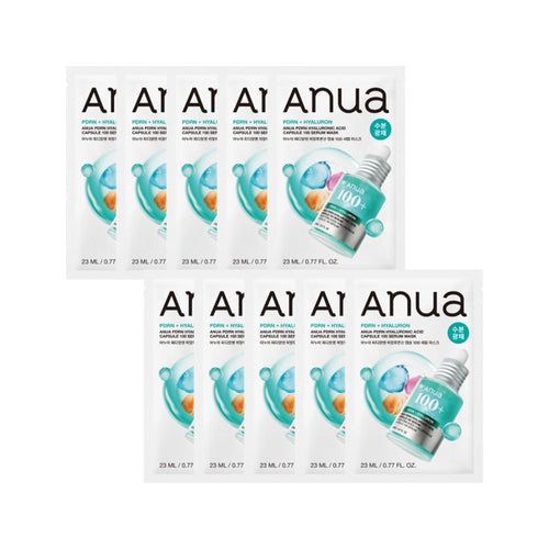 Maska w płachcie z serum Anua PDRN Hyaluronic Acid Capsule 100 Serum Mask Sheet 23ml*10ea