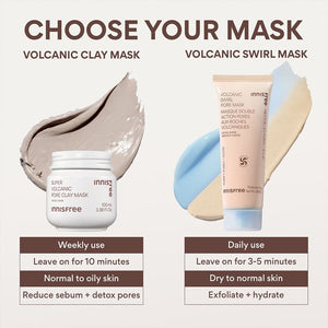 innisfree Volcanic Swirl Pore Mask 110g, image 11