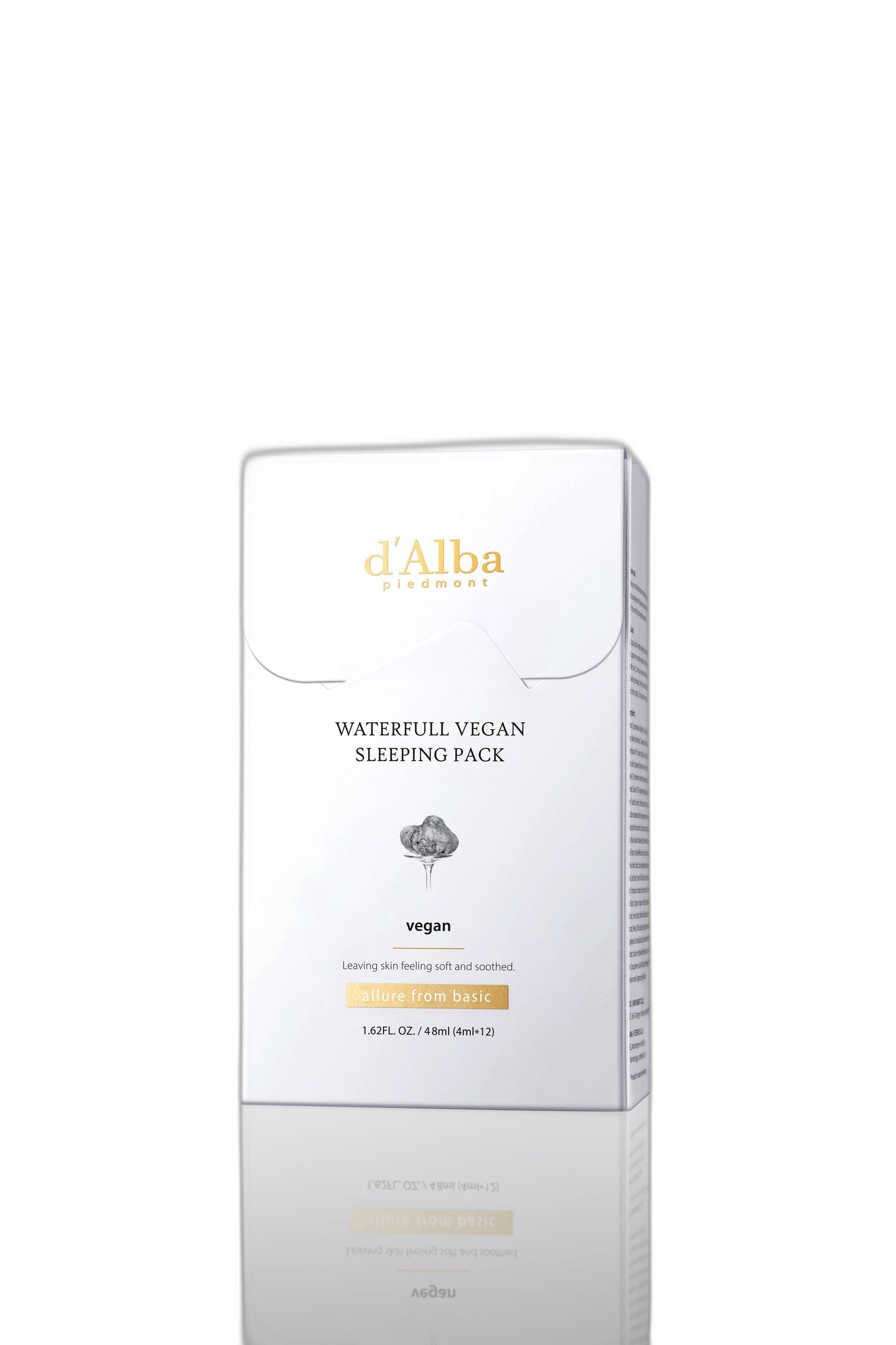 d'Alba Waterfull Vegan Sleeping Pack 4ml X 24ea