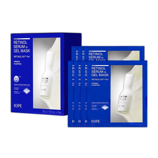 IOPE Retinol Serum In Gel Mask 30g*7ea