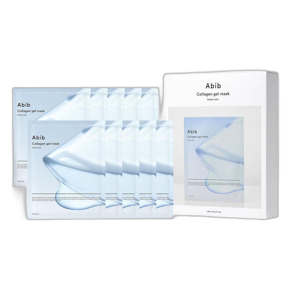 מסכת ג'ל Abib Collagen Gel Mask 35g X 10ea #Sedum Jelly