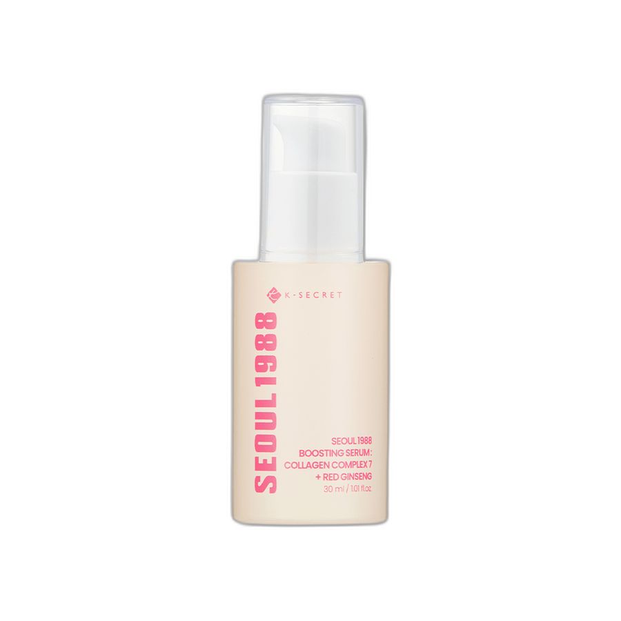 K-SECRET SEOUL 1988 BOOSTING SERUM : COLLAGEN COMPLEX 7 + RED GINSENG 30ml