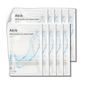 Abib Mild Acidic pH Sheet Mask Aqua Fit 30ml X 10ea