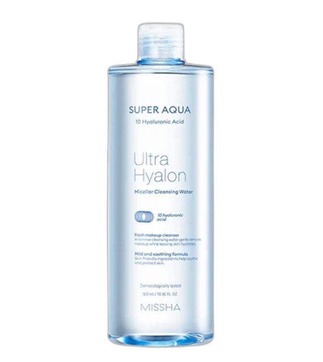 MISSHA Super Aqua Ultra Hyalron Cleansing Water 500ml