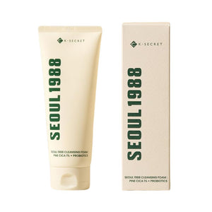 K-SECRET SEOUL 1988 Cleansing Foam : Pine Cica 1% + Probiotics 150ml